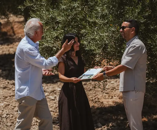 Entrga de diploma acreditativo en Finca Oro Al-Andalus